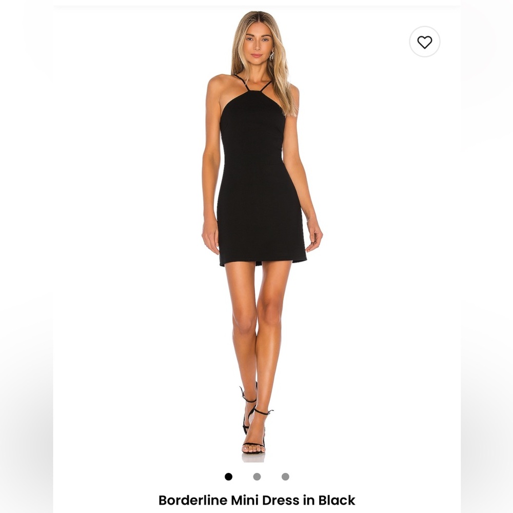 NWT Lovers + Friends Black Knit Dress